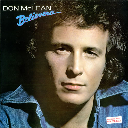 Don McLean Believers + Poster vinyl LP album (LP record) UK DNMLPBE505976