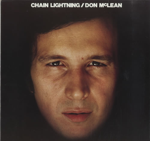 Don McLean Chain Lightning vinyl LP album (LP record) Canadian DNMLPCH522014