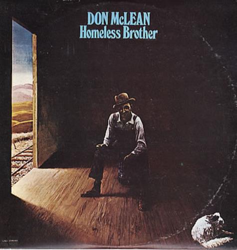 Don McLean Homeless Brother vinyl LP album (LP record) Israeli DNMLPHO288733