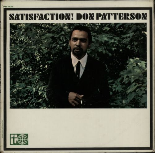 Don Patterson Satisfaction! vinyl LP album (LP record) UK D4XLPSA617541
