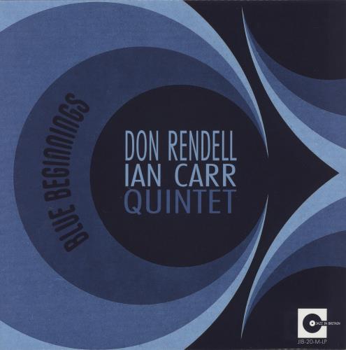 Don Rendell & Ian Carr Blue Beginnings - 180 Gram Vinyl vinyl LP album (LP record) UK DLKLPBL867837