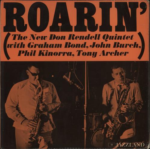 Don Rendell Roarin' vinyl LP album (LP record) UK D2XLPRO675294