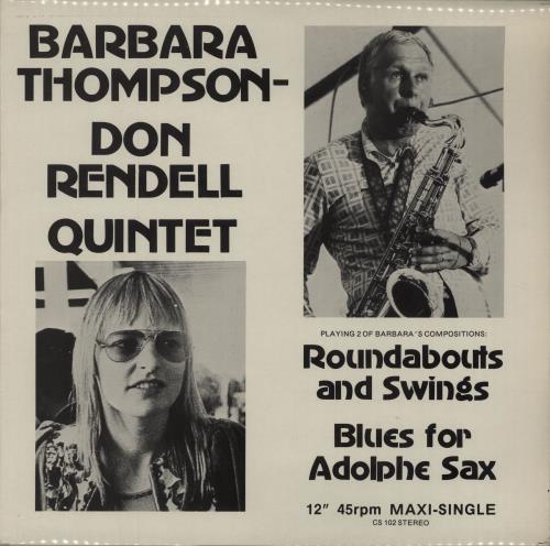 Don Rendell Roundabouts And Swings / Blues For Adolphe Sax 12" vinyl single (12 inch record / Maxi-single) UK D2X12RO686063