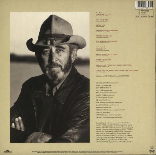 Don Williams As Long As I Have You vinyl LP album (LP record) German DWMLPAS736673