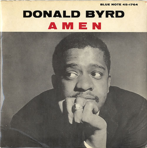 Donald Byrd Amen 7" vinyl single (7 inch record / 45) Swedish DOB07AM591043
