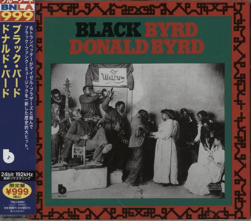 Donald Byrd Black Byrd CD album (CDLP) Japanese DOBCDBL754100