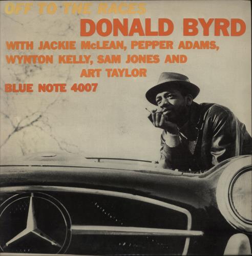 Donald Byrd Off To The Races vinyl LP album (LP record) Japanese DOBLPOF874718