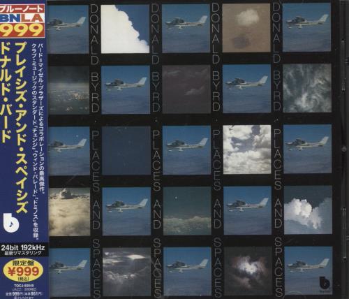Donald Byrd Places And Spaces CD album (CDLP) Japanese DOBCDPL870231