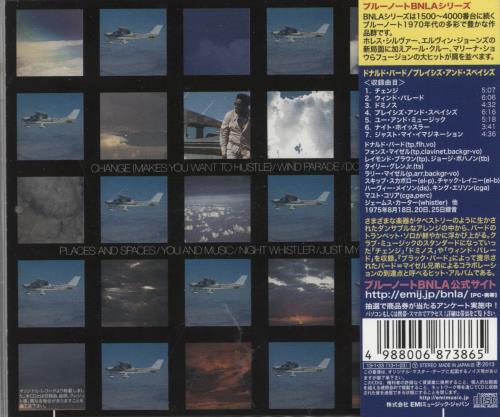 Donald Byrd Places And Spaces CD album (CDLP) Japanese DOBCDPL870231
