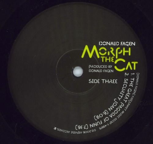 Donald Fagen Morph The Cat 2-LP vinyl record set (Double LP Album) US DLF2LMO372284