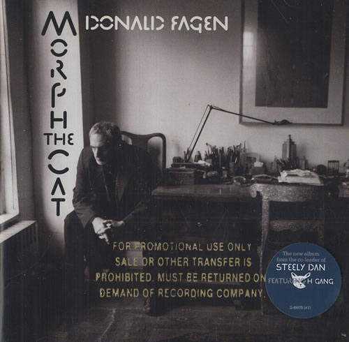 Donald Fagen Morph The Cat CD album (CDLP) US DLFCDMO470952