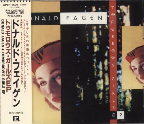 Donald Fagen Tomorrow's Girls EP CD single (CD5 / 5") Japanese DLFC5TO428366