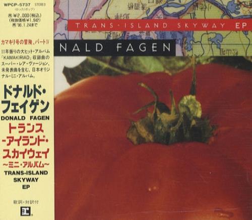 Donald Fagen Trans-Island Skyway EP CD single (CD5 / 5") Japanese DLFC5TR439255