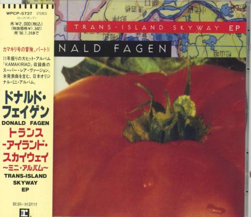 Donald Fagen Trans-Island Skyway EP CD single (CD5 / 5") Japanese DLFC5TR488288