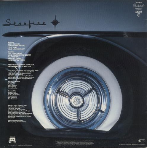 Donald Roeser Flat Out - Hype-Sticker vinyl LP album (LP record) UK QQ4LPFL869939