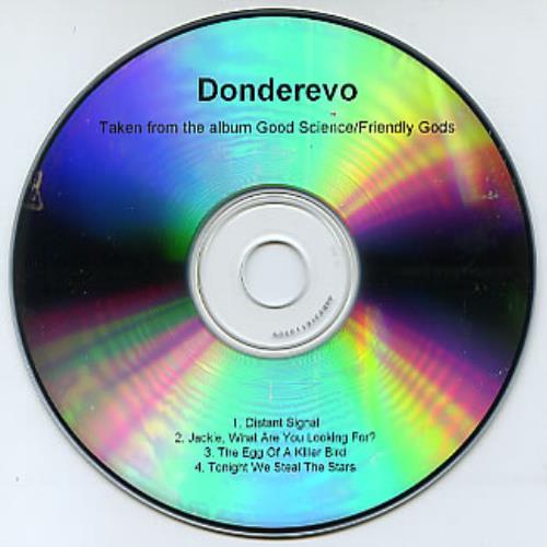 Donderevo Album Sampler CD-R acetate UK DB1CRAL279116