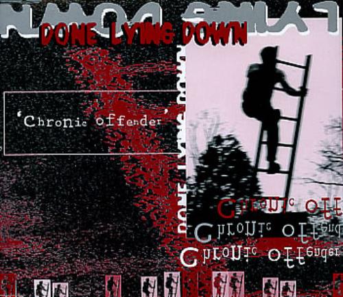 Done Lying Down Chronic Offender CD single (CD5 / 5") UK DDWC5CH304725