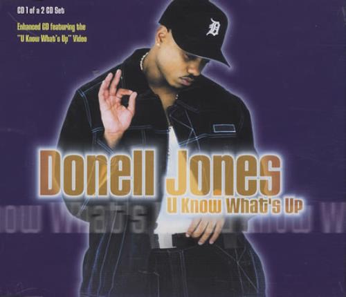 Donell Jones U Know What's Up CD single (CD5 / 5") UK DLJC5UK445013
