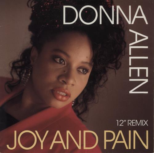Donna Allen Joy And Pain 12" vinyl single (12 inch record / Maxi-single) German ONN12JO239474