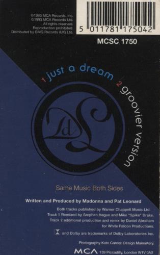 Donna DeLory Just A Dream CD single (CD5 / 5") UK DDLC5JU865749