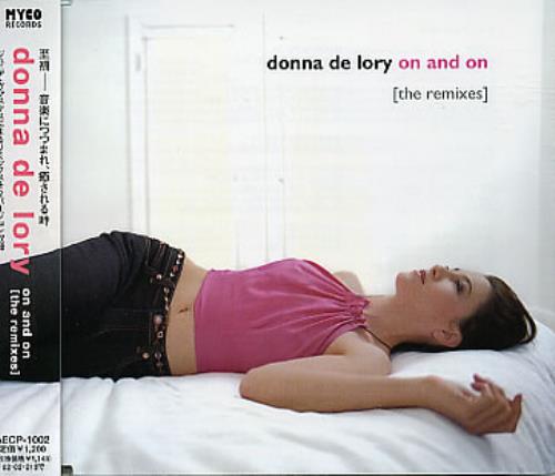 Donna DeLory On And On CD single (CD5 / 5") Japanese DDLC5ON190649