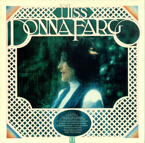 Donna Fargo Miss Donna Fargo vinyl LP album (LP record) UK DP9LPMI496825
