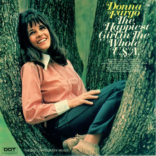 Donna Fargo The Happiest Girl In The Whole U.S.A. vinyl LP album (LP record) UK DP9LPTH496826