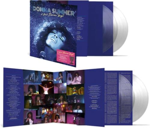 Donna Summer A Hot Summer Night - RSD23 - Clear Vinyl - Sealed 2-LP vinyl record set (Double LP Album) UK SUM2LAH850593