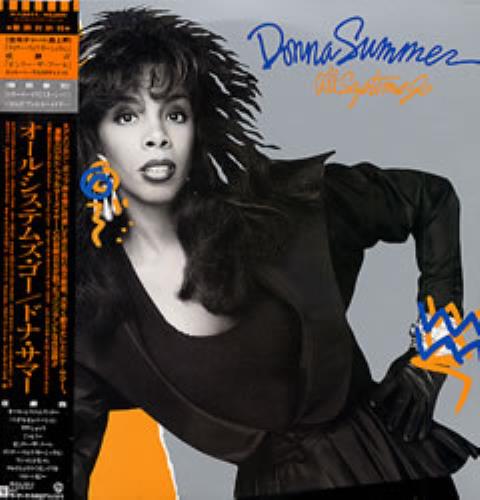 Donna Summer All Systems Go vinyl LP album (LP record) Japanese SUMLPAL206332