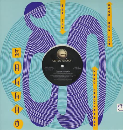 Donna Summer All Systems Go 12" vinyl single (12 inch record / Maxi-single) US SUM12AL66107