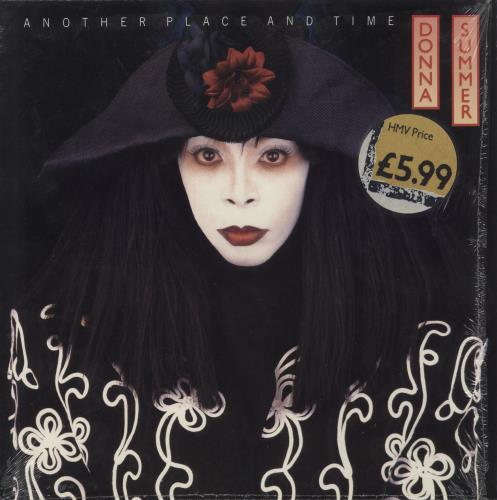 Donna Summer Another Place And Time - shrink vinyl LP album (LP record) UK SUMLPAN875015