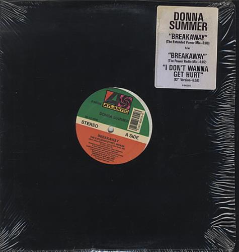 Donna Summer Breakaway 12" vinyl single (12 inch record / Maxi-single) US SUM12BR24360