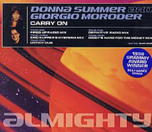 Donna Summer Carry On 2 CD album set (Double CD) UK SUM2CCA208185