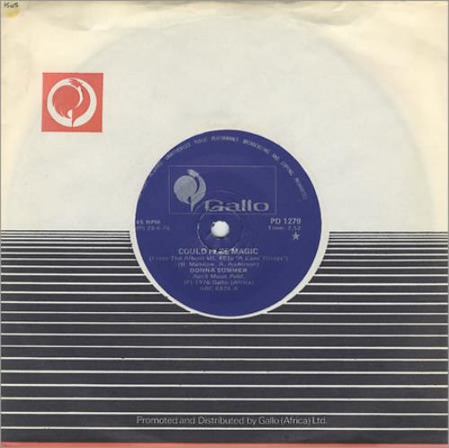 Donna Summer Could It Be Magic 7" vinyl single (7 inch record / 45) South African SUM07CO172390
