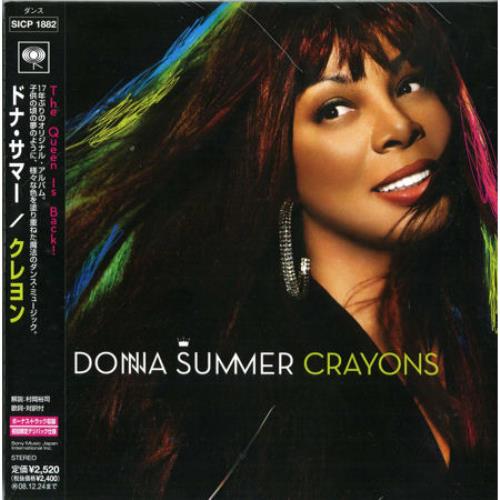 Donna Summer Crayons CD album (CDLP) Japanese SUMCDCR435636