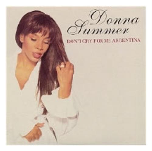 Donna Summer Don't Cry For Me Argentina CD single (CD5 / 5") US SUMC5DO25635