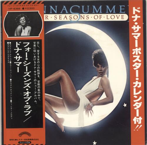 Donna Summer Four Seasons Of Love vinyl LP album (LP record) Japanese SUMLPFO183008