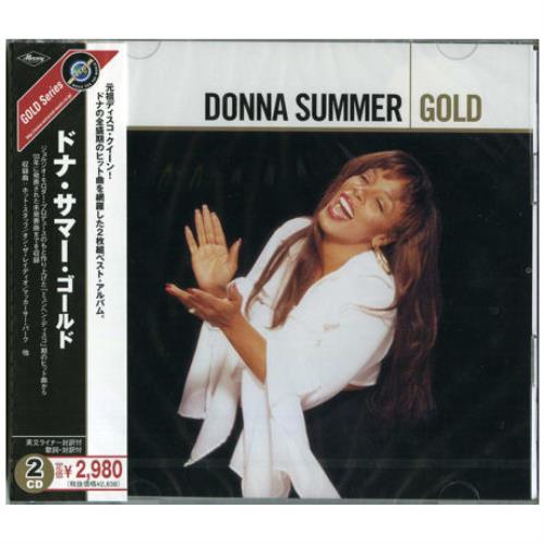 Donna Summer Gold 2 CD album set (Double CD) Japanese SUM2CGO320340