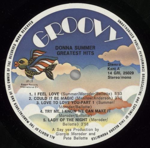 Donna Summer Greatest Hits vinyl LP album (LP record) Dutch SUMLPGR578340