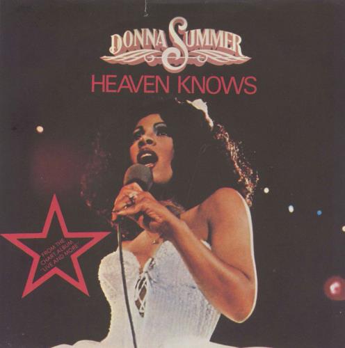 Donna Summer Heaven Knows 7" vinyl single (7 inch record / 45) UK SUM07HE114801