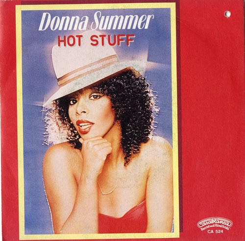 Donna Summer Hot Stuff 7" vinyl single (7 inch record / 45) Italian SUM07HO102334