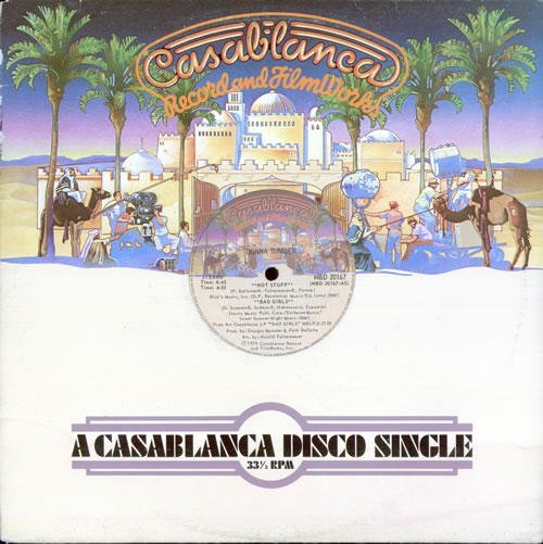 Donna Summer Hot Stuff 12" vinyl single (12 inch record / Maxi-single) Canadian SUM12HO523075