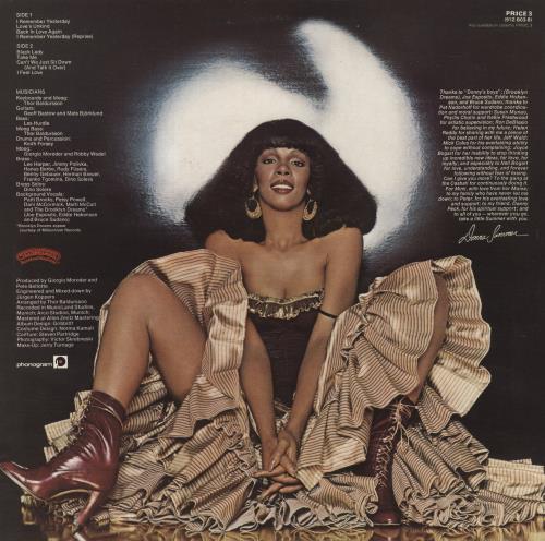 Donna Summer I Remember Yesterday vinyl LP album (LP record) UK SUMLPIR588857