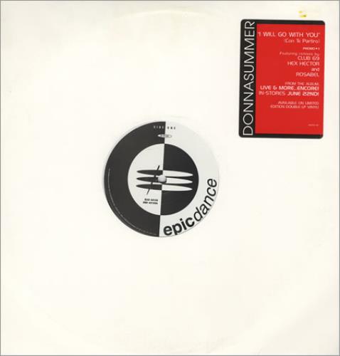 Donna Summer I Will Go With You #1 12" vinyl single (12 inch record / Maxi-single) US SUM12IW143721