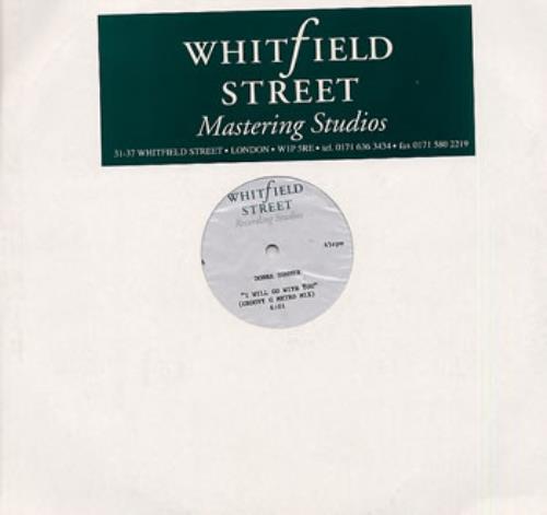 Donna Summer I Will Go With You 12" vinyl single (12 inch record / Maxi-single) UK SUM12IW177325