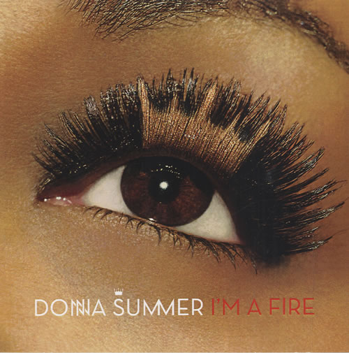 Donna Summer I'm A Fire CD-R acetate US SUMCRIM452417