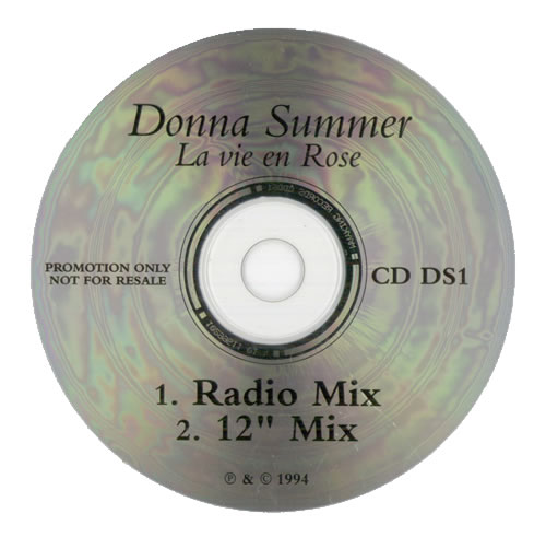 Donna Summer La Vie En Rose CD single (CD5 / 5") UK SUMC5LA43173