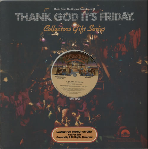 Donna Summer Last Dance 12" vinyl single (12 inch record / Maxi-single) US SUM12LA11751