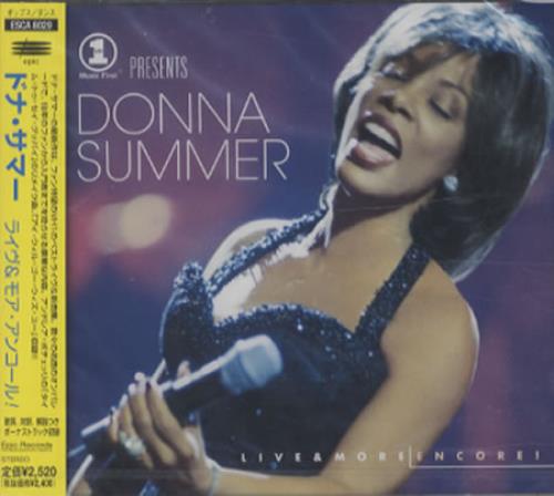 Donna Summer Live & More Encore CD album (CDLP) Japanese SUMCDLI143418