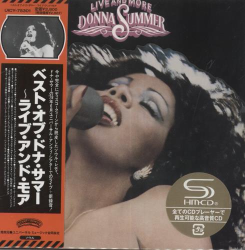 Donna Summer Live And More - SHM-CD SHM CD Japanese SUMHMLI847005